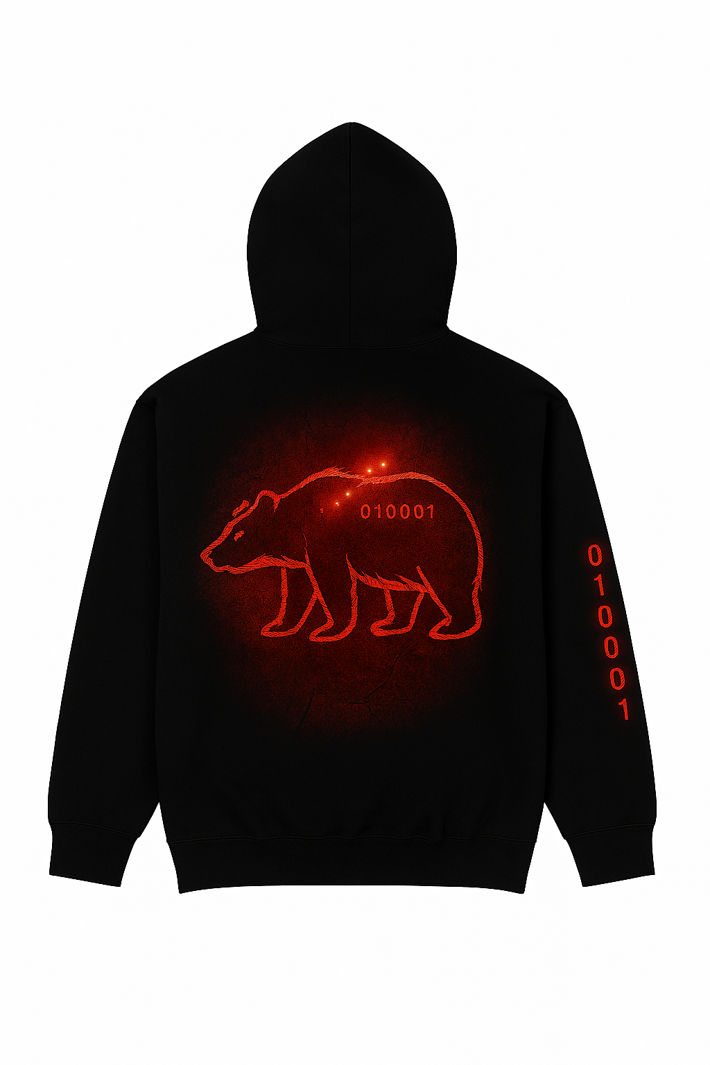 Binary bear, The Chauvet bear - Hoodie